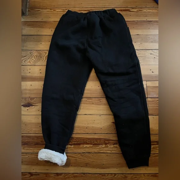 Super thick fleece lined sweatpants - Picture 2 of 2